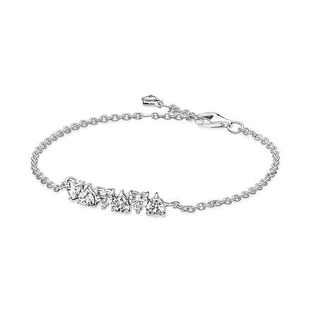 Pandora Beads & Pave Bracelet