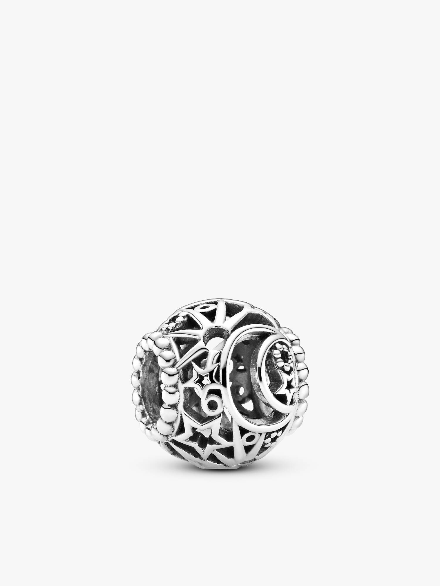 Openwork Sun, Stars & Moon Charm