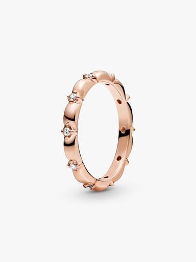 FINAL SALE - Flower Petals Band Ring