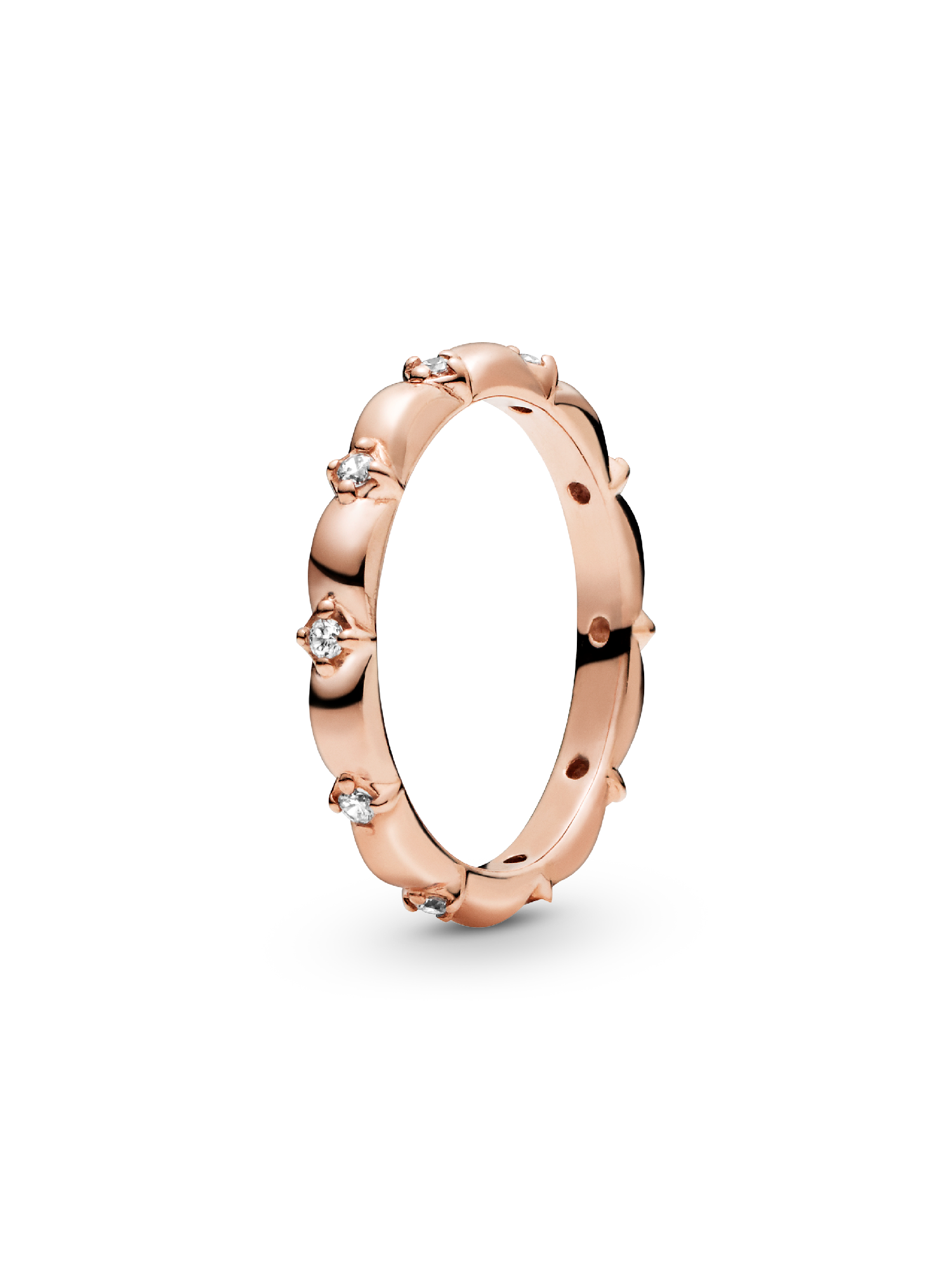 Flower Petals Band Ring