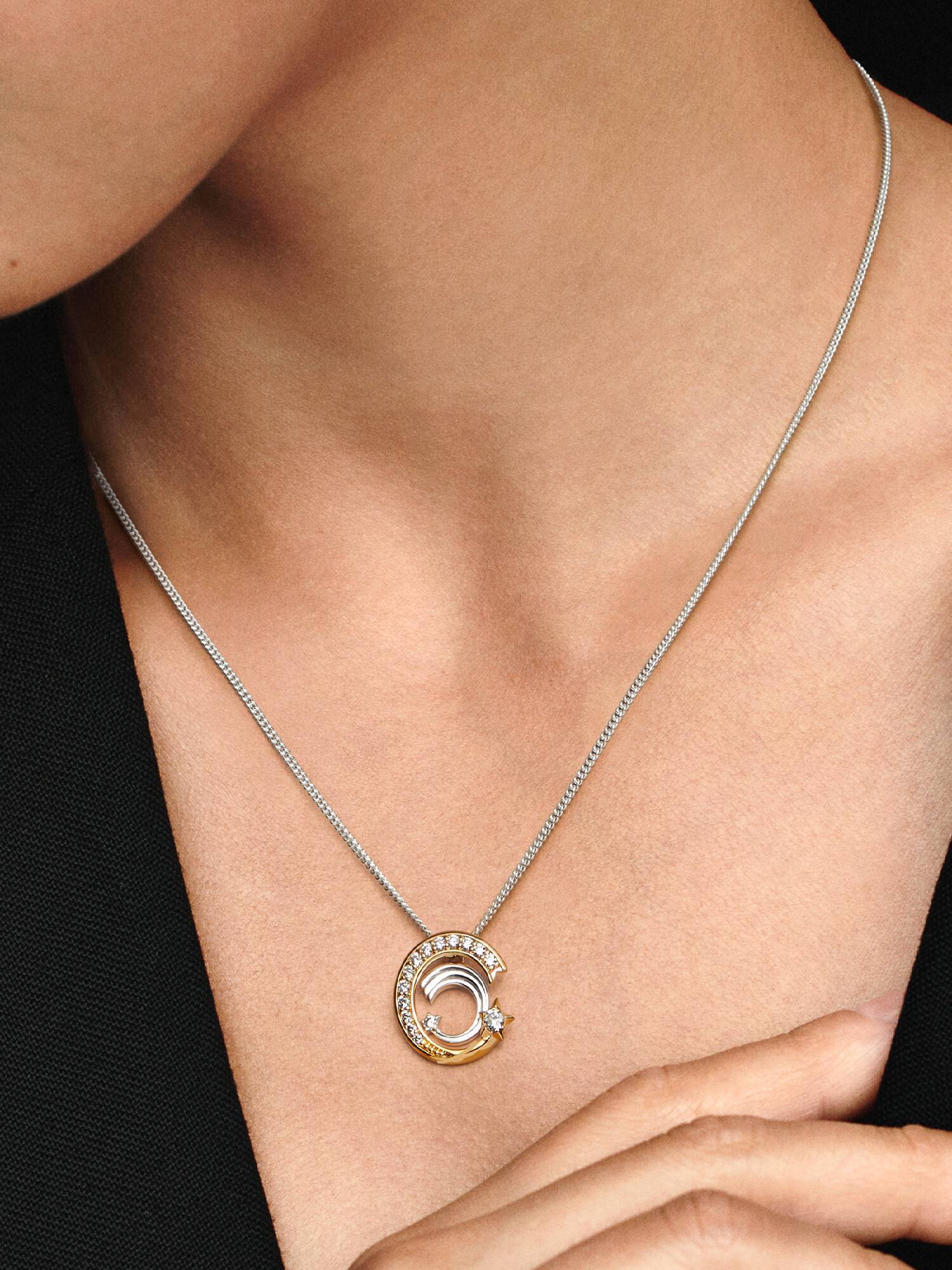 FINAL SALE - Shooting Star Pendant & Necklace