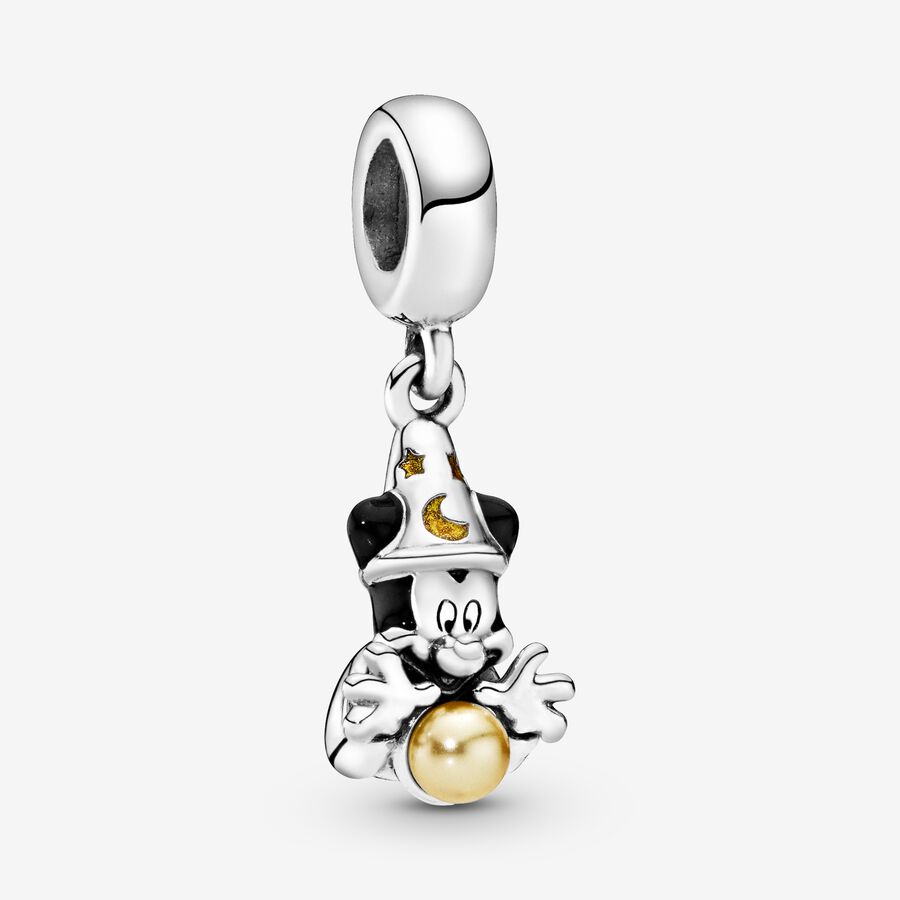 FINAL SALE - Disney Fantasia Sorcerer Mickey Mouse Dangle Charm image number 0