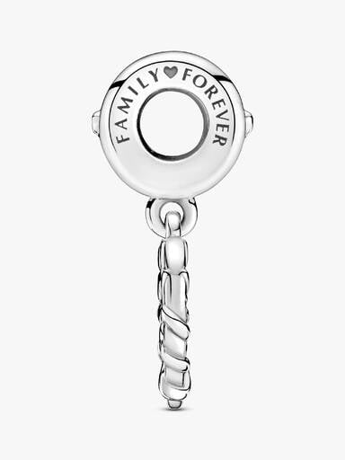 FINAL SALE - Heart Family Tree Dangle Charm