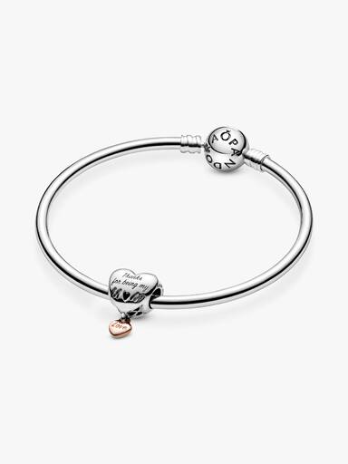 FINAL SALE - Love You Mom Heart Charm