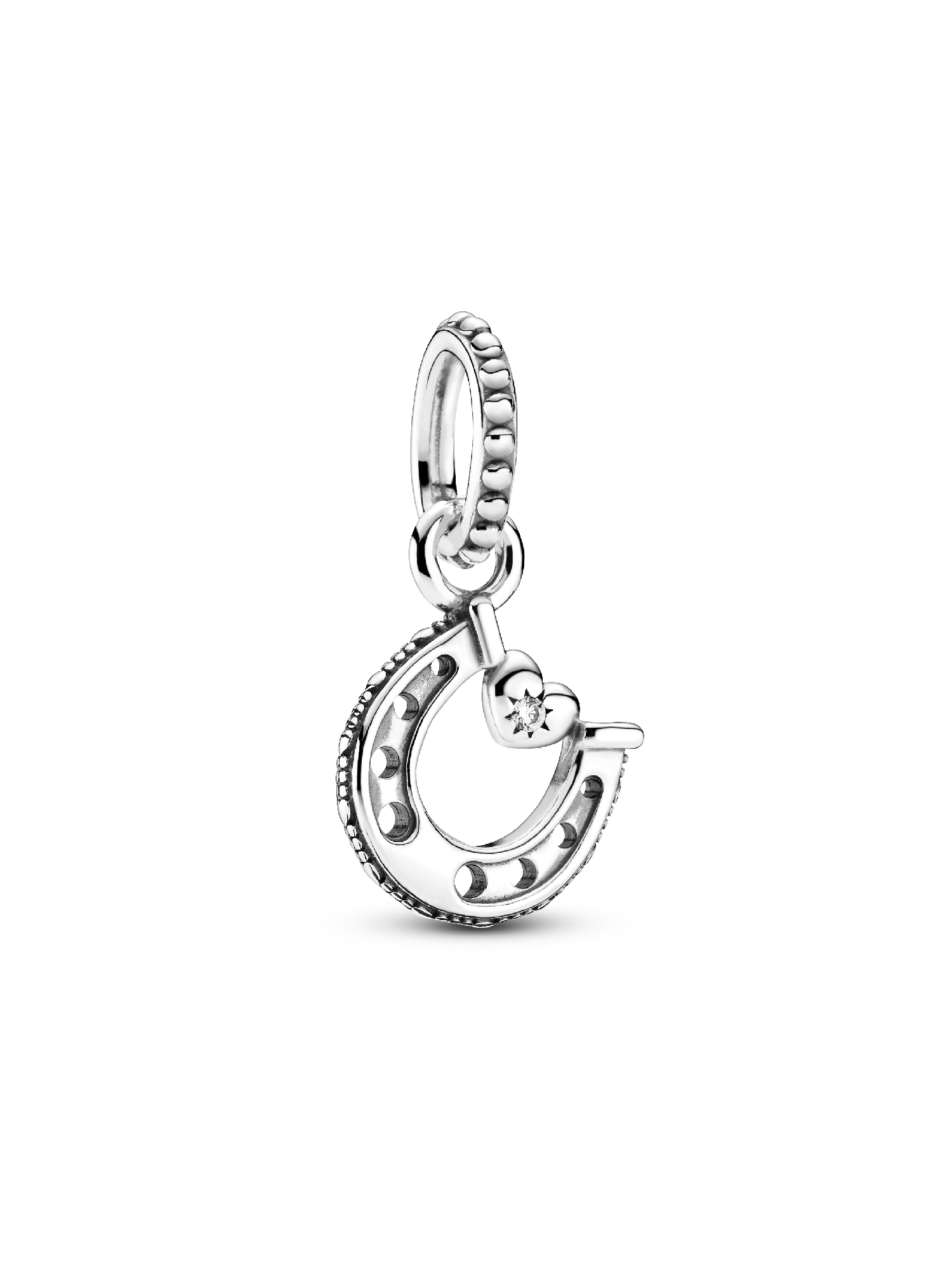 Good Luck Horseshoe Dangle Charm