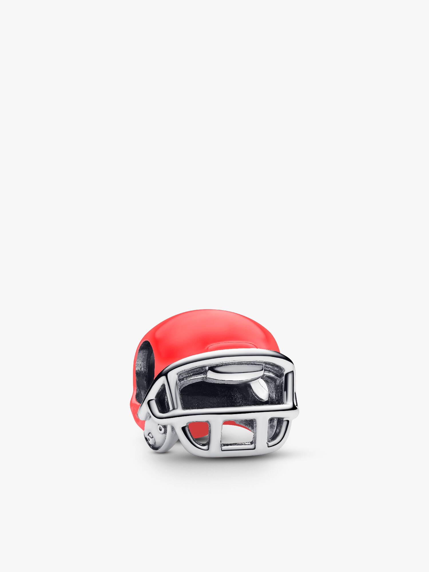 Red Football Helmet Charm