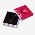 Sparkling Red Heart Jewelry Gift Set