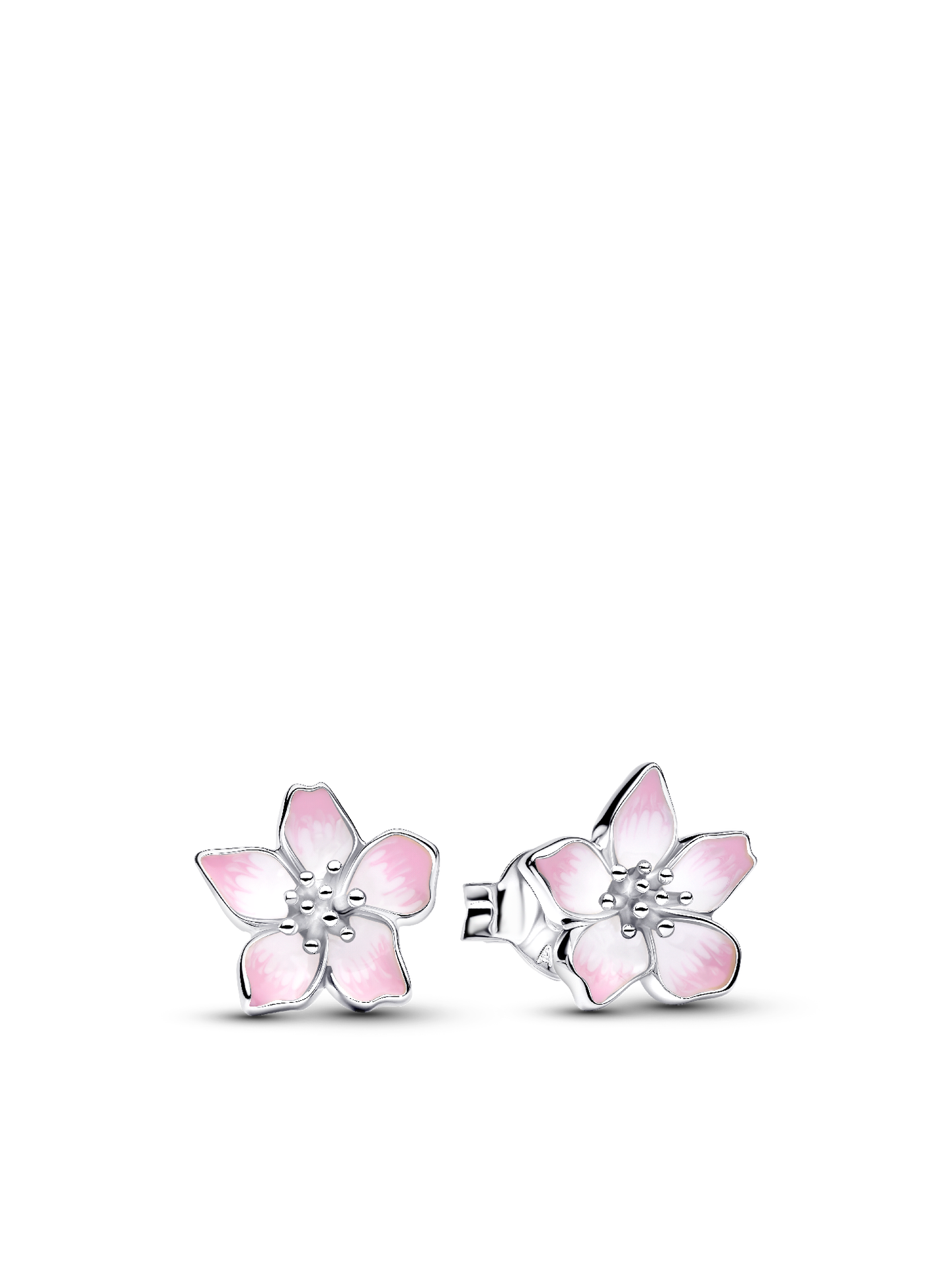 Женские серьги Pandora Cherry Blossom, цвет: Серебро — фото 1
