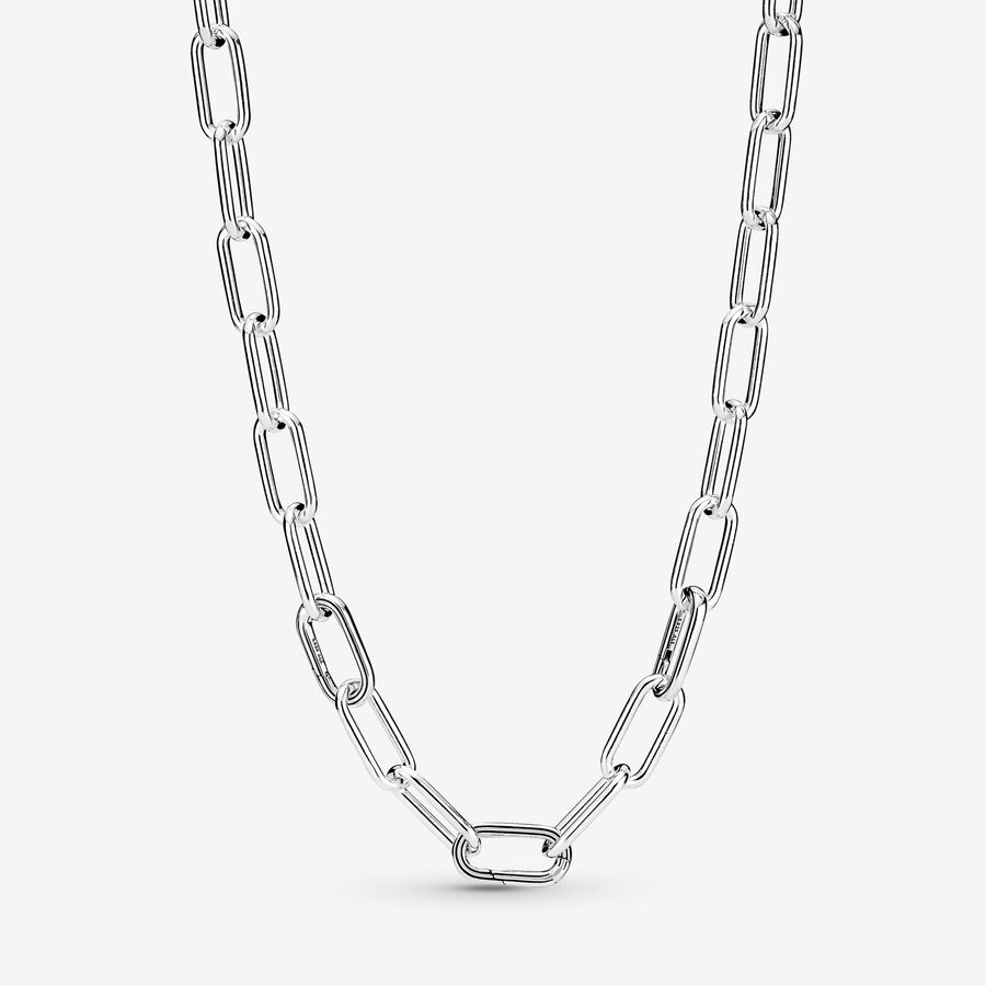 Pandora ME Medium-Link Chain Necklace, Sterling silver