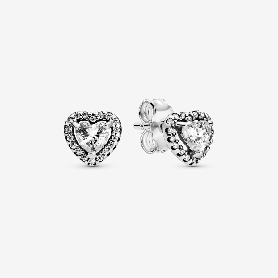Diamond Essential Small Stud Earrings in Sterling Silver and Diamond