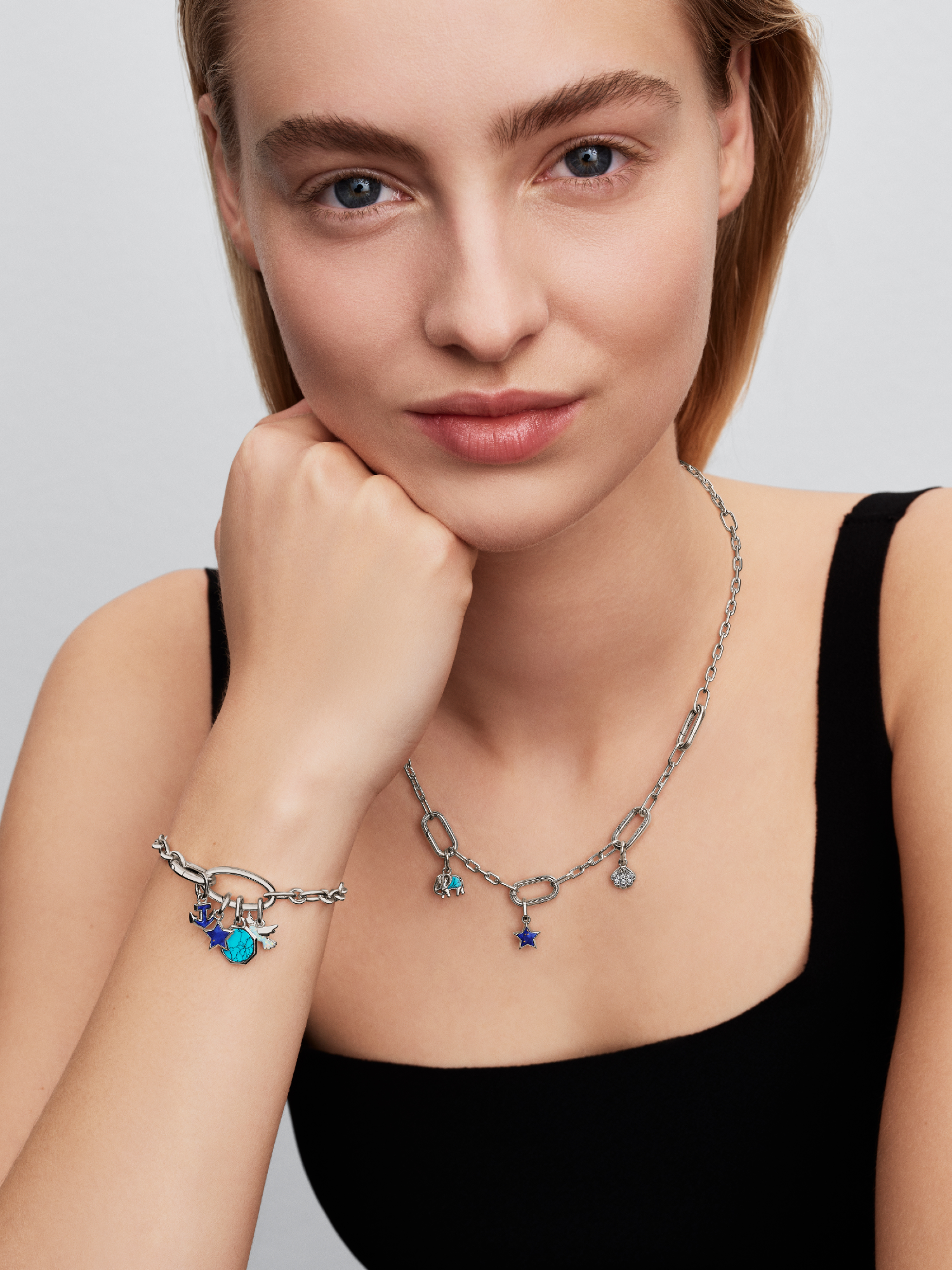 Openable Oval Link Chain Bracelet | Sterling silver | Pandora US