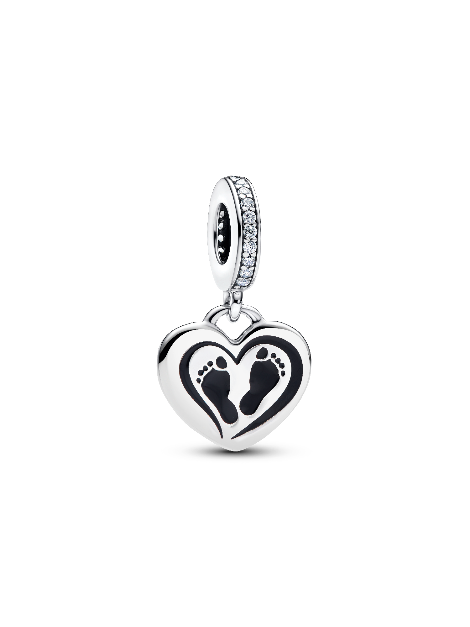 Footprint Dangle Charm