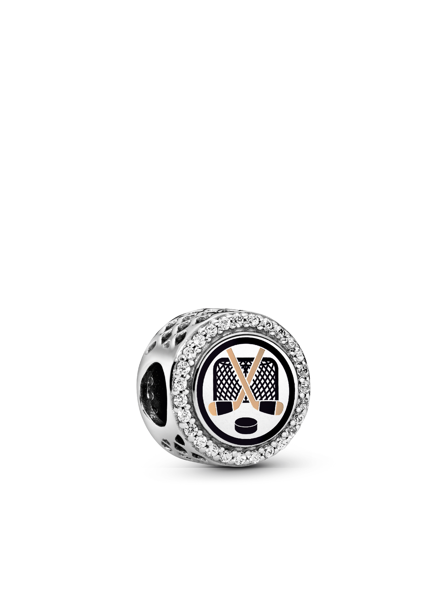 Женский шарм Pandora Hockey Charm, цвет: Серебро — фото 1
