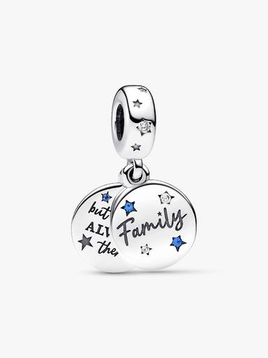 FINAL SALE - Family Love Double Dangle Charm
