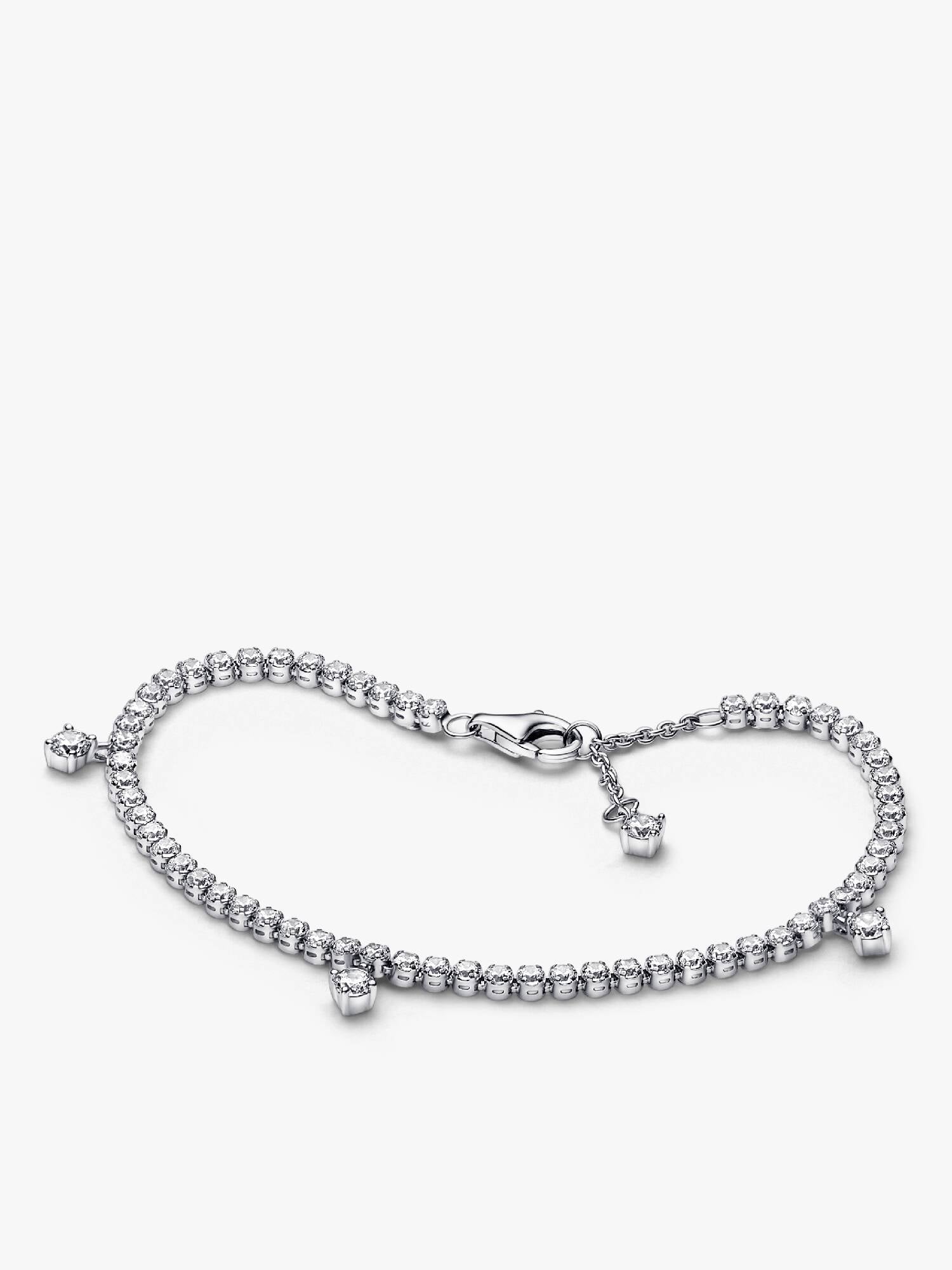 FINAL SALE - Sparkling Drops Tennis Bracelet