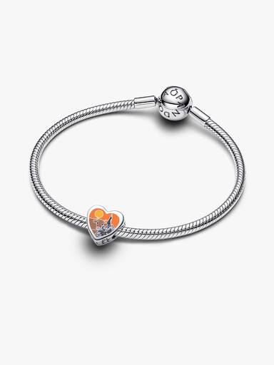 Nebraska Heart Charm