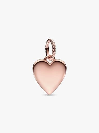 Engravable Heart Tag Pendant