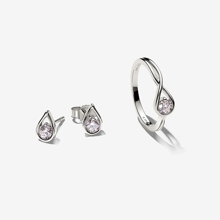 Pandora Infinite Lab-grown Diamond Pendant & Necklace 0.50 ct tw