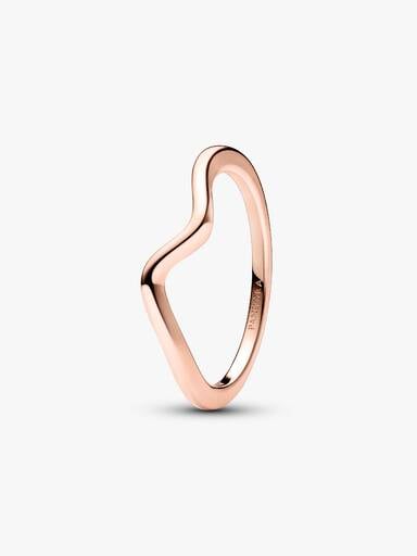 Polished Wave Ring