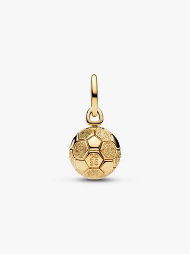 Soccer Ball 2026 Lab-Grown Diamond Dangle Charm