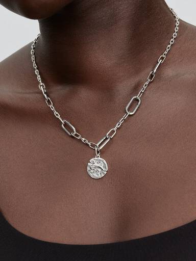Dolphin Medallion Charm