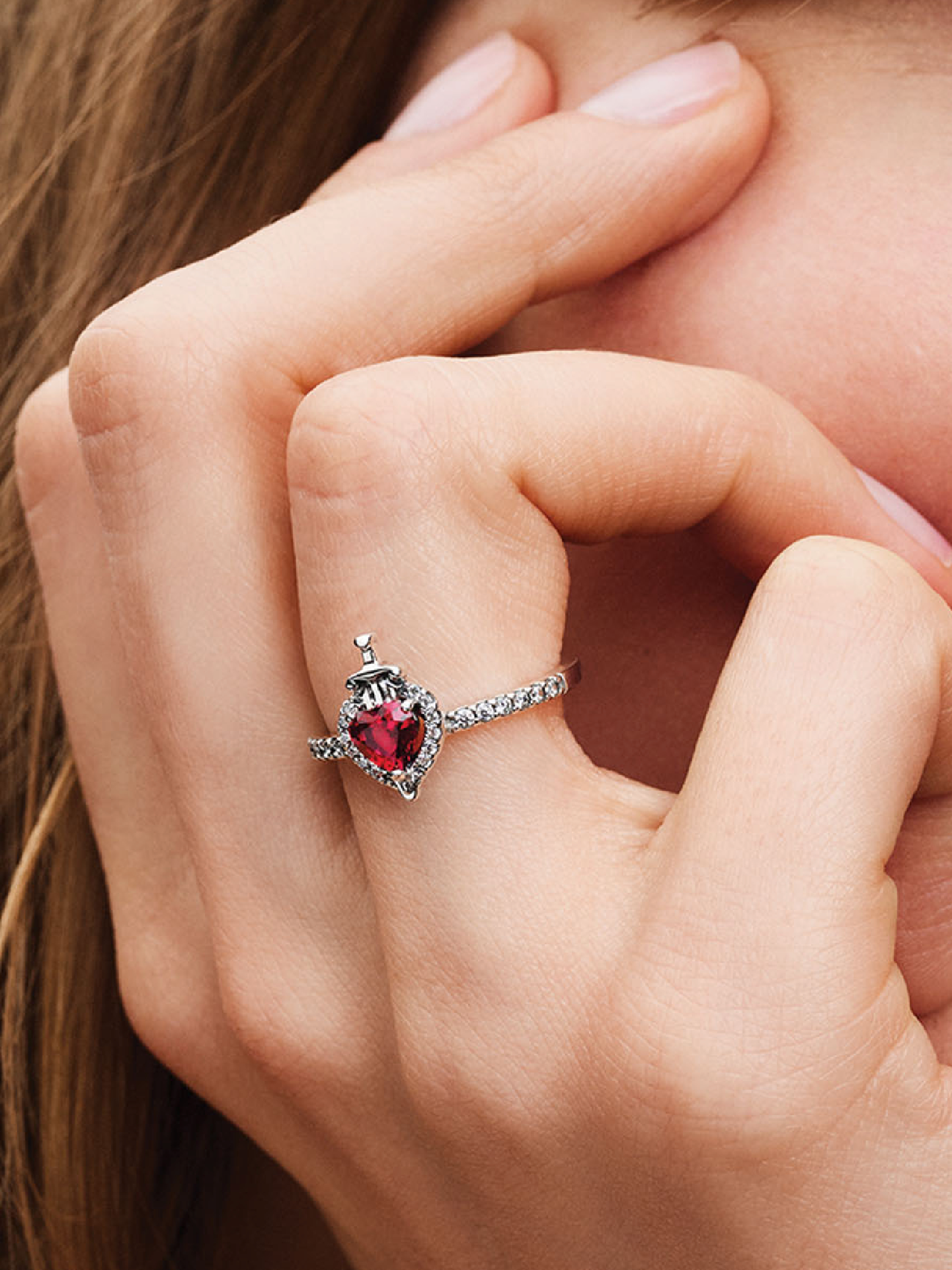 Женское кольцо Pandora Disney Villains Evil Queen, Sterling silver, цвет: Серебро — фото 3