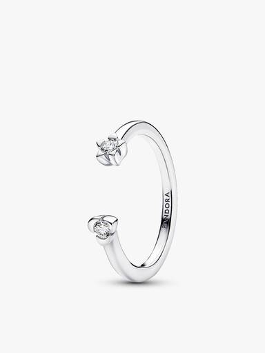 Open Hearts Ring Set
