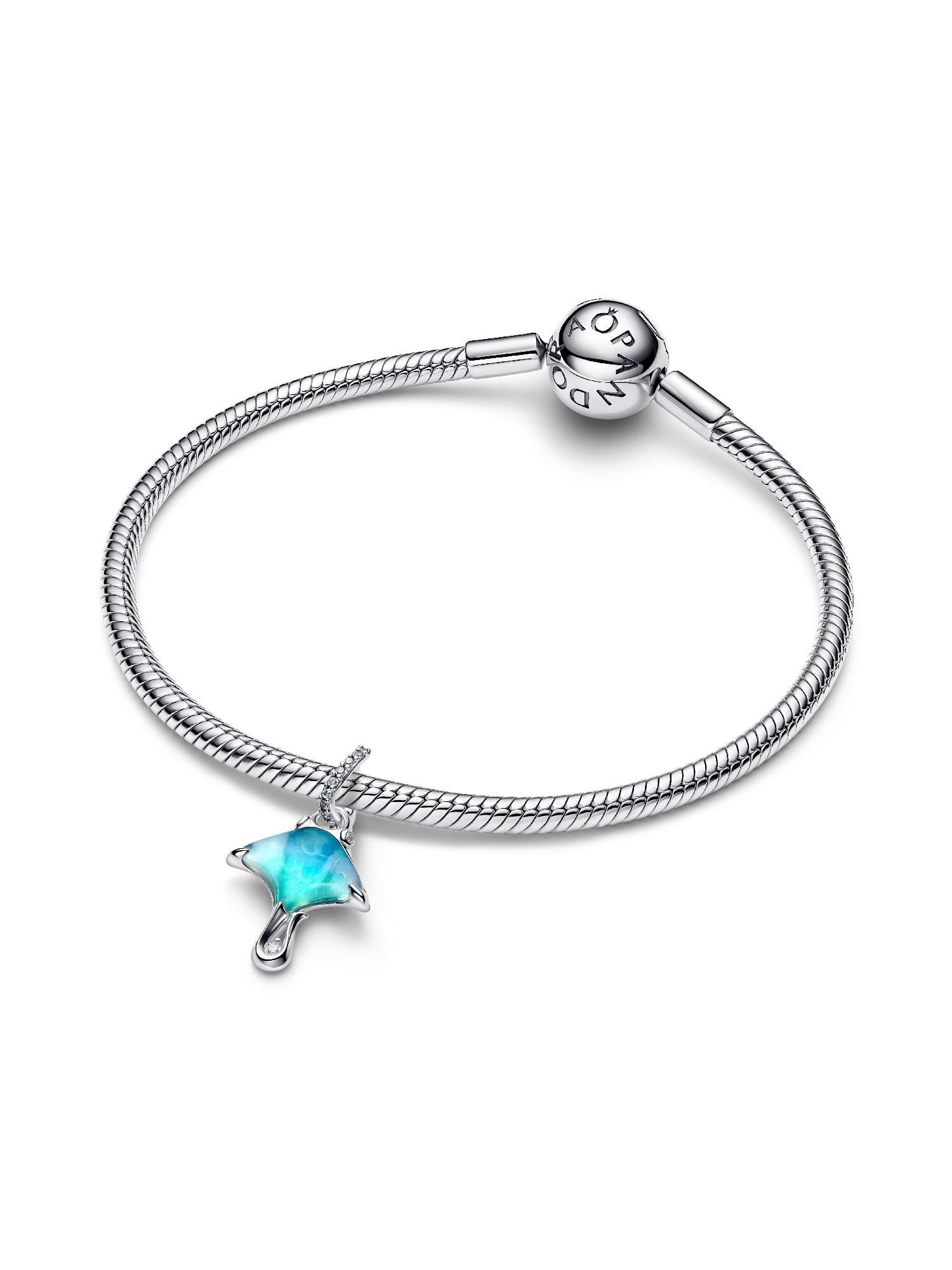Manta Ray Dangle Charm | Pendant | Sterling silver | Pandora US
