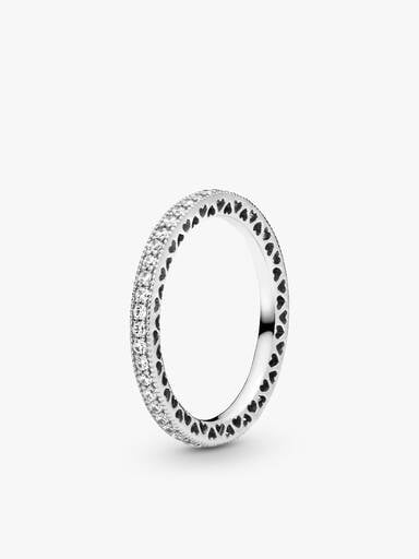 Tear-shaped Tiara Ring Set