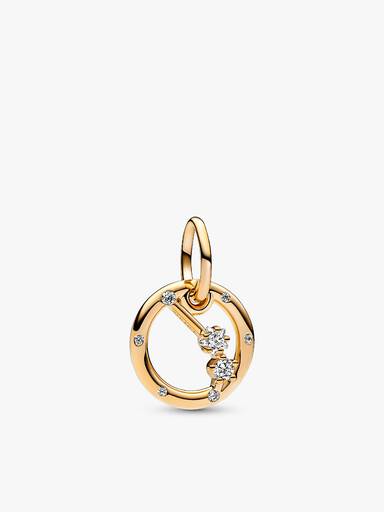 Aries Zodiac Dangle Charm Bracelet Set