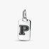 Letter P Rectangle Pendant Letter P Rectangle Pendant