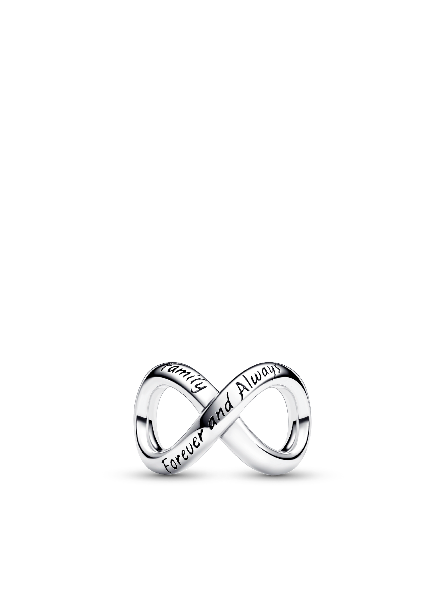 Женский шарм Pandora Forever & Always Infinity Charm, Sterling silver, цвет: Серебро — фото 1