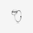 FINAL SALE - Poetic Droplet Ring, Clear CZ