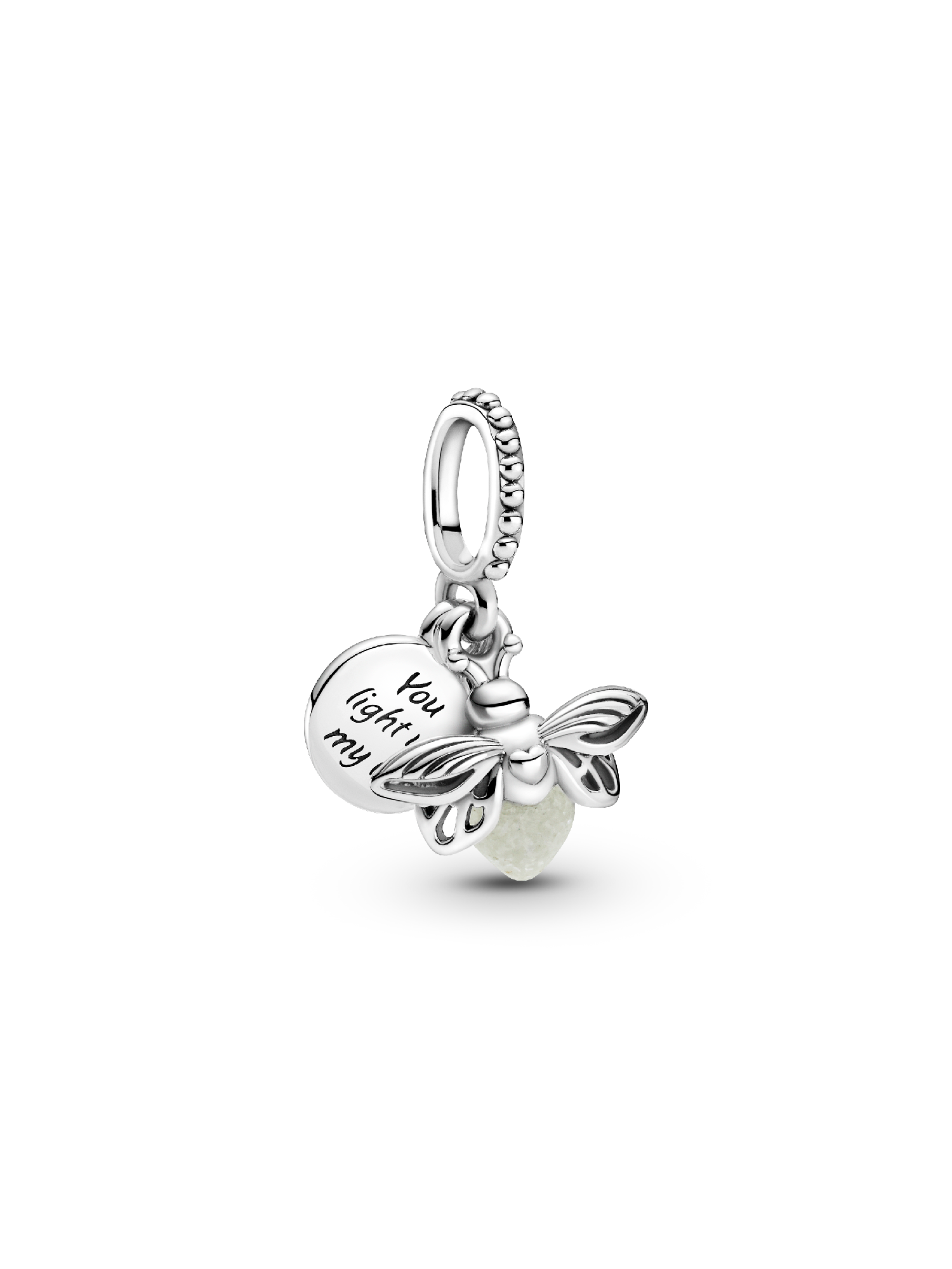 Glow-in-the-dark Firefly Dangle Charm