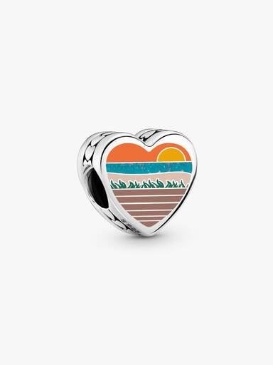 Delaware Heart Charm
