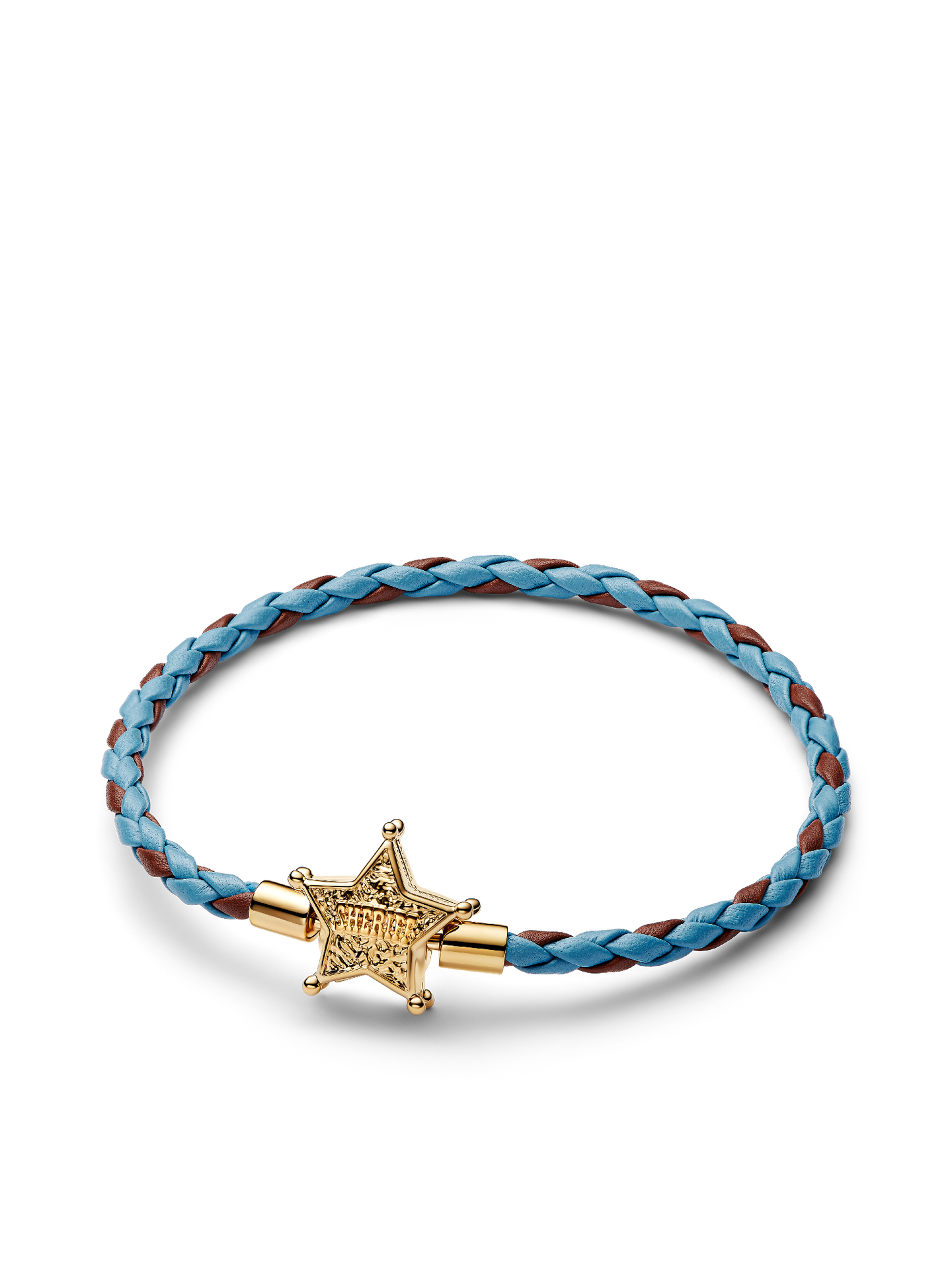 Женский браслет Pandora Disney Pixar Toy Story Sheriff Star, цвет: Позолоченный — фото 1
