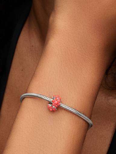 Coral-colored Ocean Charm