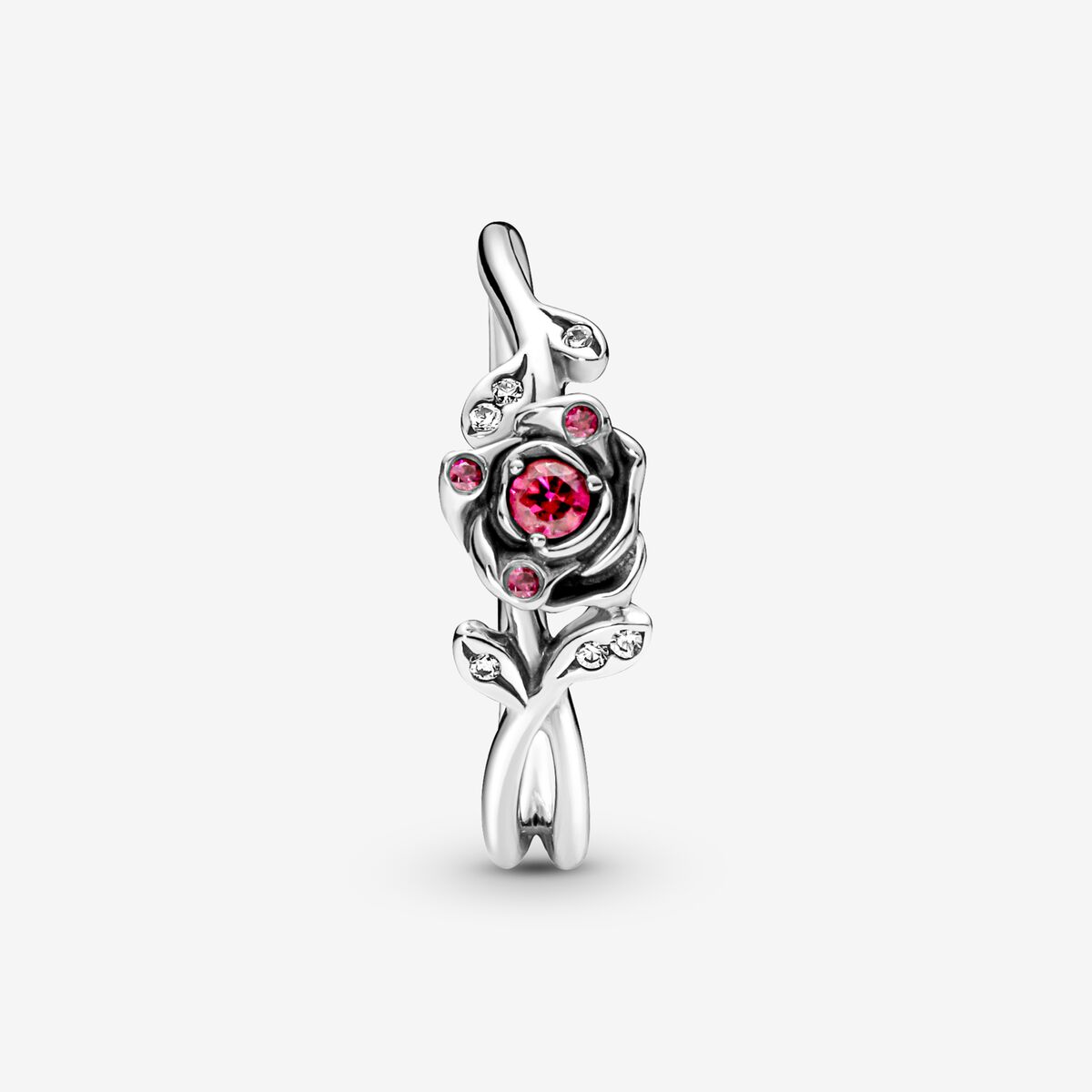Disney Beauty and the Beast Rose Ring | Sterling silver | Pandora US