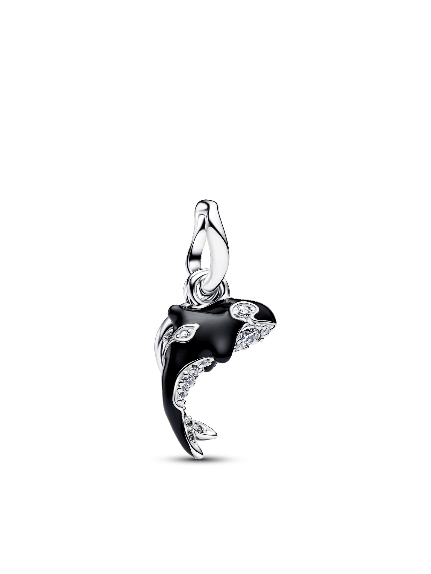 Женский шарм Pandora Orca Dangle Charm, цвет: Серебро — фото 1