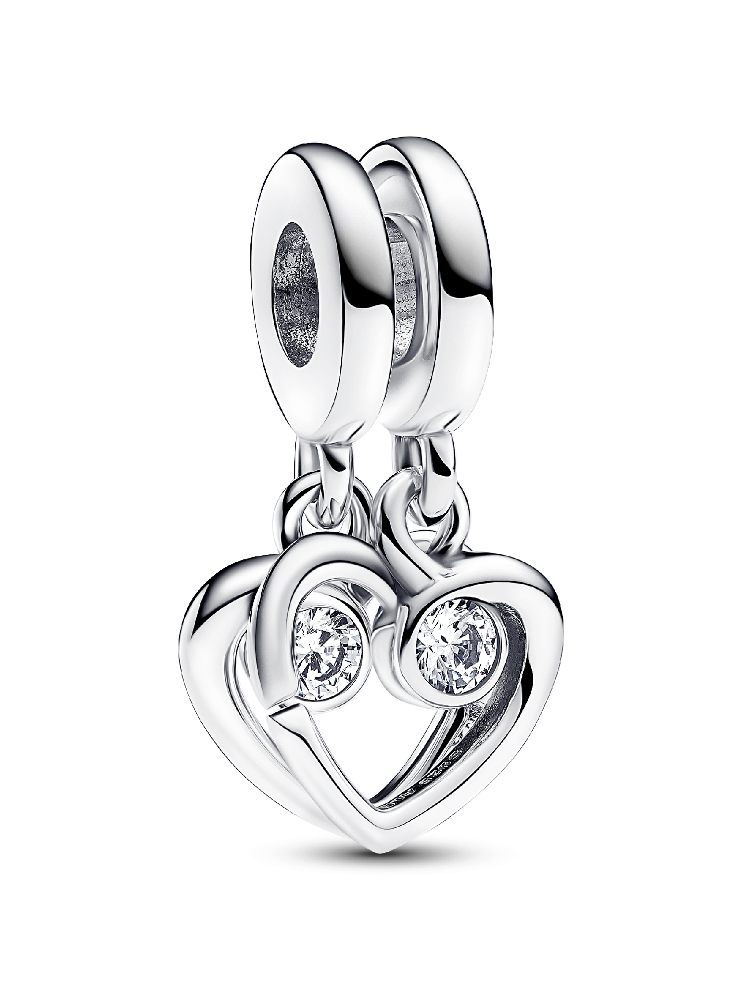 Forever & Always Splittable Dangle Charm | Pendant | Sterling