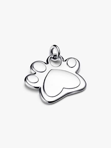 FINAL SALE - Engravable Paw Pet Collar Tag