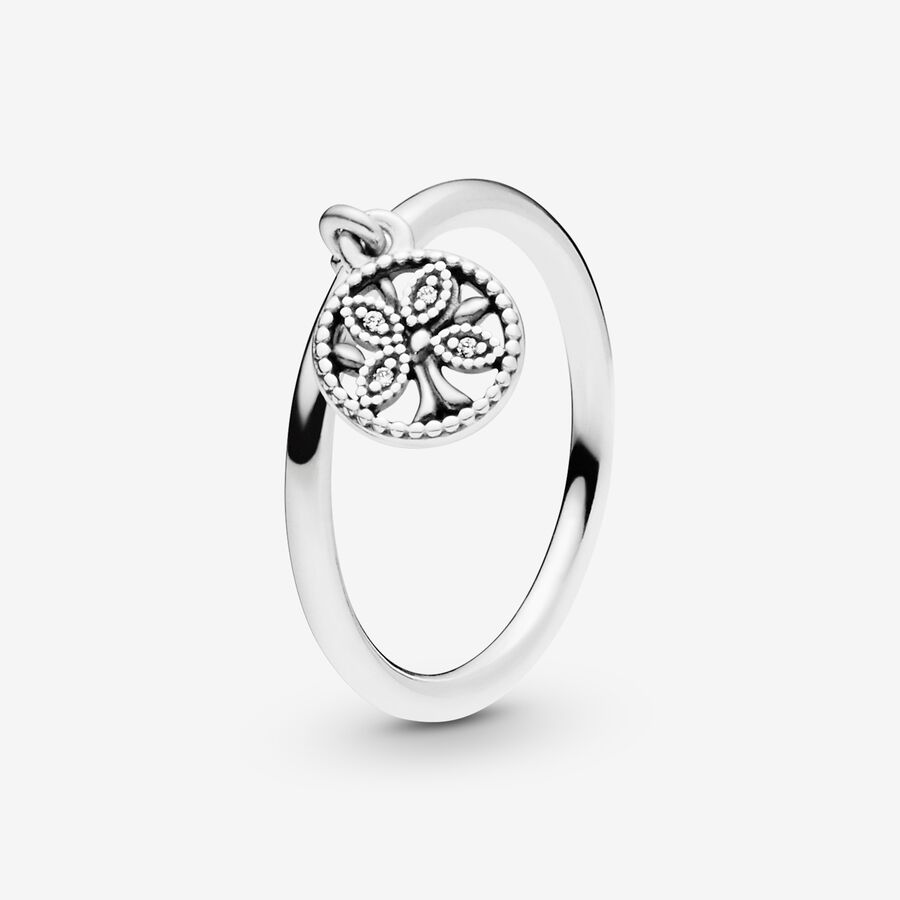 FINAL SALE - Tree Ring silver | Pandora US