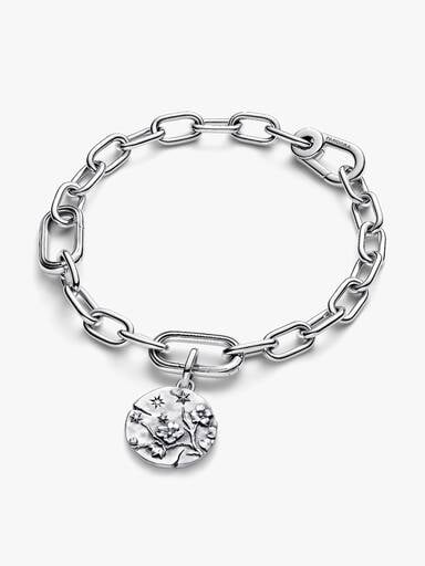 Cherry Blossom Medallion Charm