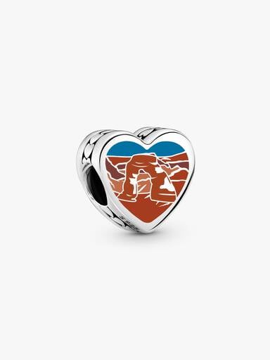 Utah Heart Charm