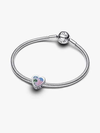 South Carolina Heart Charm