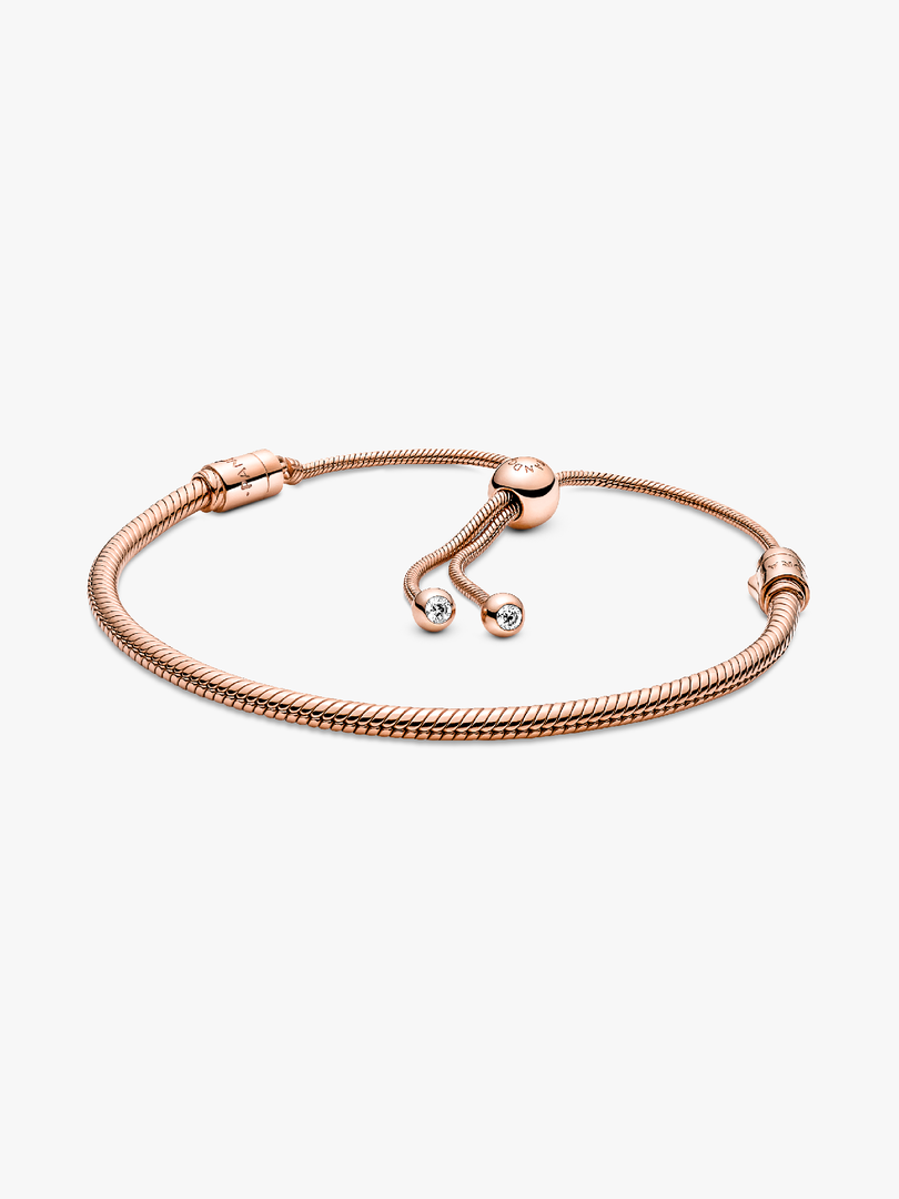 Pandora Moments Snake Chain Slider Bracelet