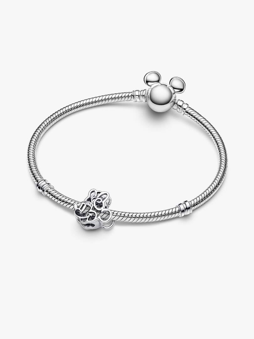 597494 FINAL SALE - Disney Minnie Mouse Openwork Charm | Pendant | Sterling ...