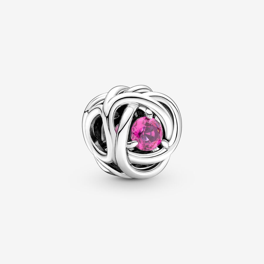 Spacer 2 - Pink Rings Chosen Charms