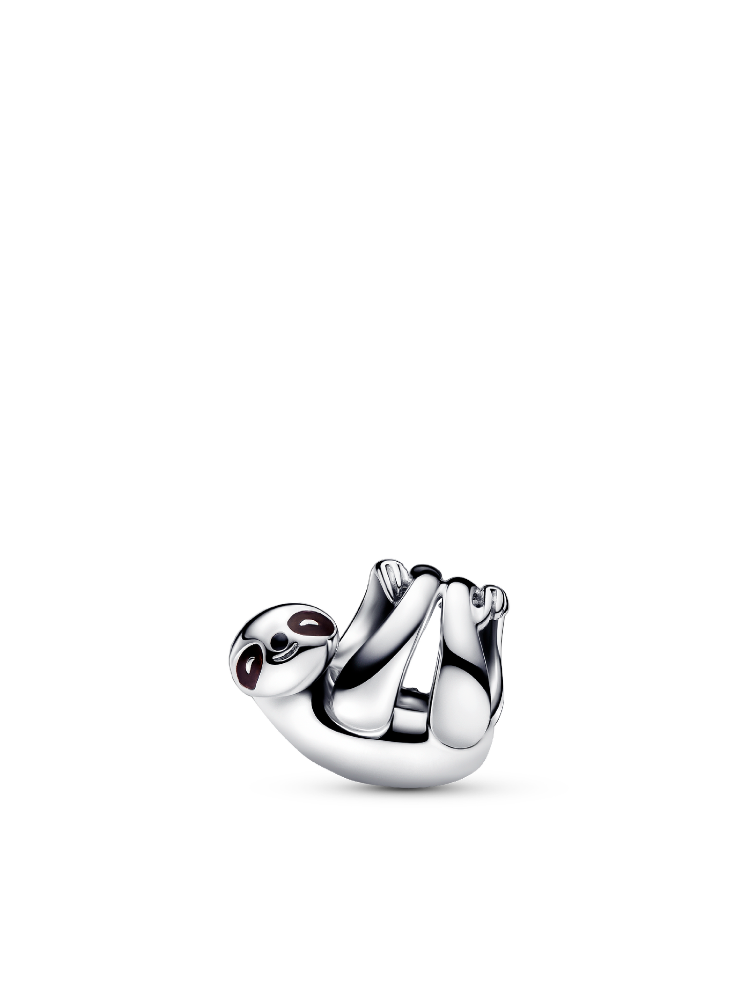 Женский шарм Pandora Hanging Sloth Charm, цвет: Серебро — фото 1
