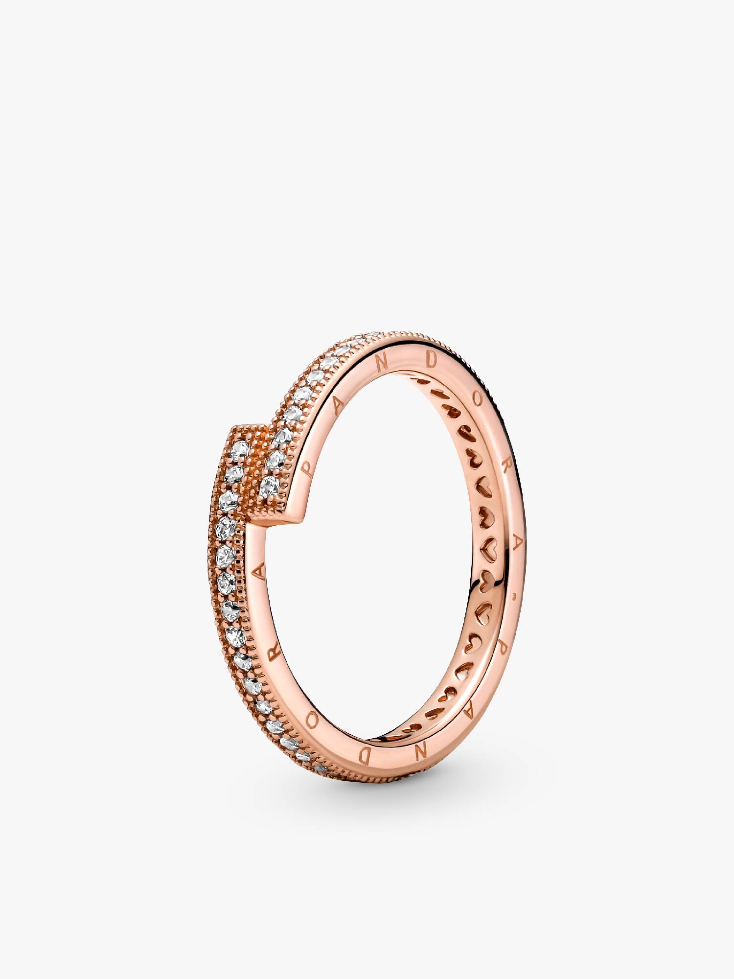 FINAL SALE - Sparkling Overlapping Ring